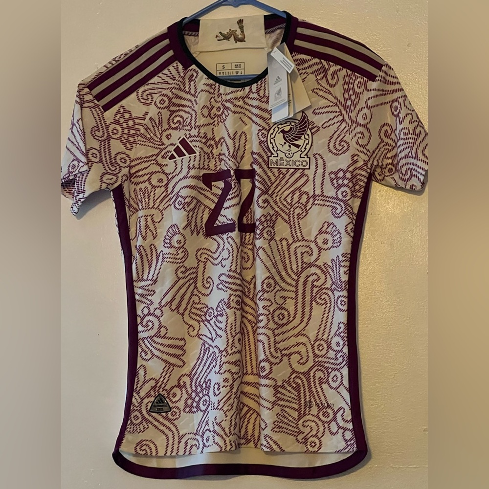 2022/2023 Mexico official jersey Chucky Lozano 22